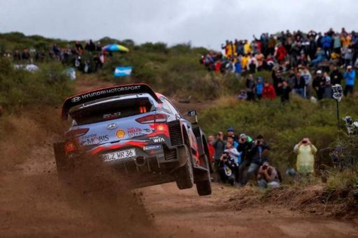 Rally van Argentinië - Thierry Neuville tweede in shakedown