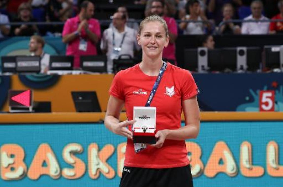 Emma Meesseman viert met Ekaterinenburg vierde titel op rij in Rusland