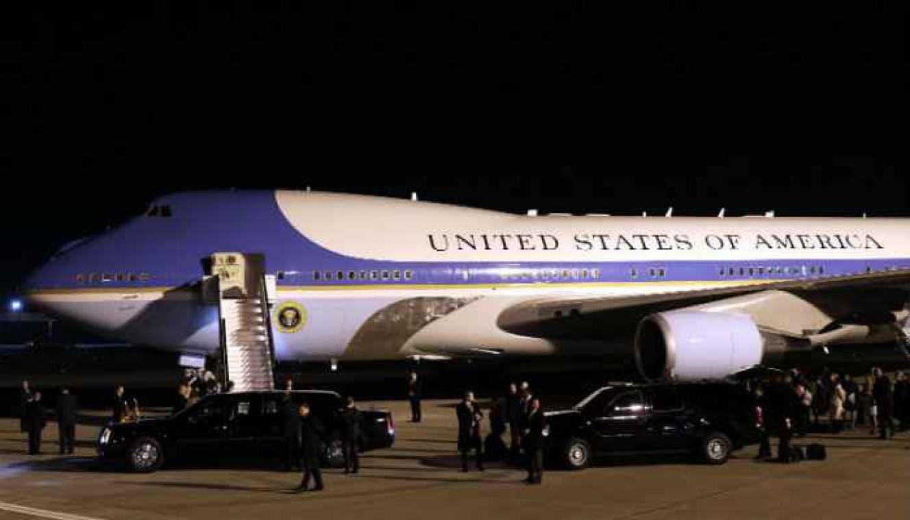 Dit is hoe een vlucht op Air Force One er uitziet