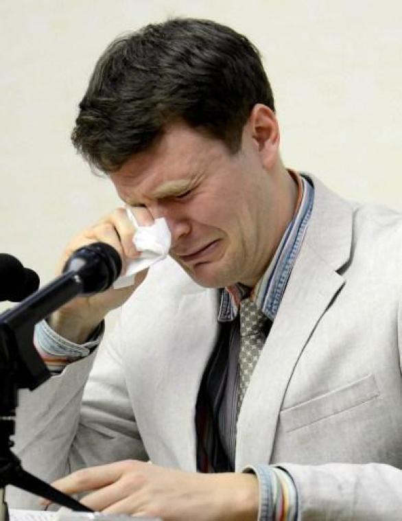 "Geen losgeld betaald aan Noord-Korea om Warmbier vrij te krijgen"
