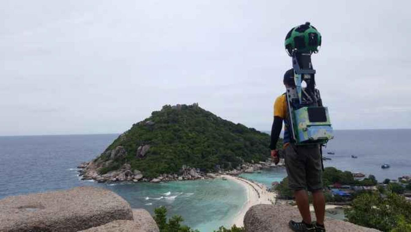 Triatleet reist 500.000 kilometer door Thais platteland voor Google Street View