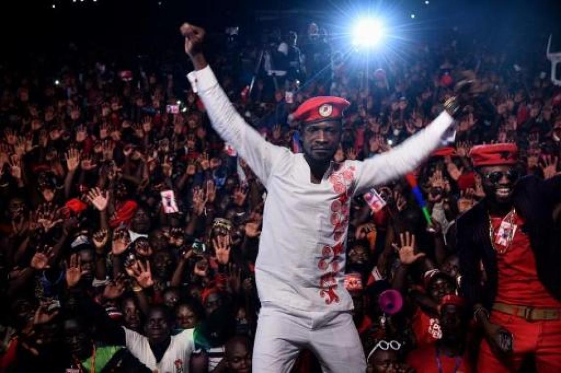 Oegandese opposant Bobi Wine opnieuw opgepakt