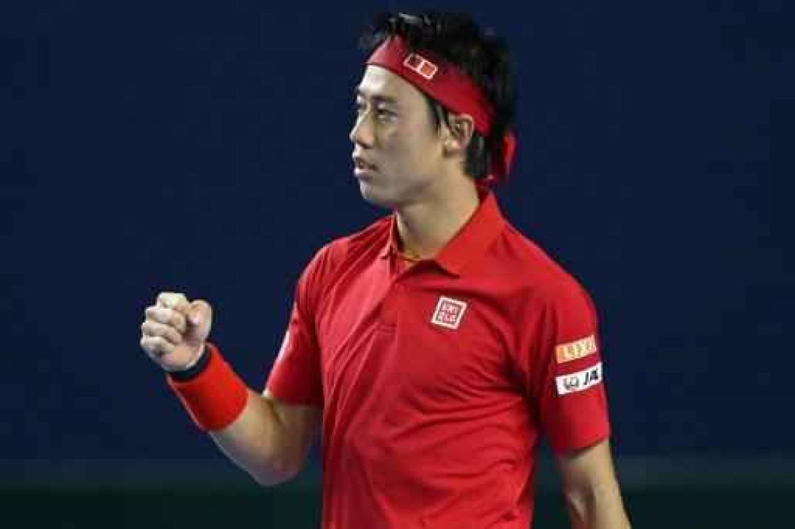 ATP Miami - Kei Nishikori redt vijf matchballen voor plaats in halve finales