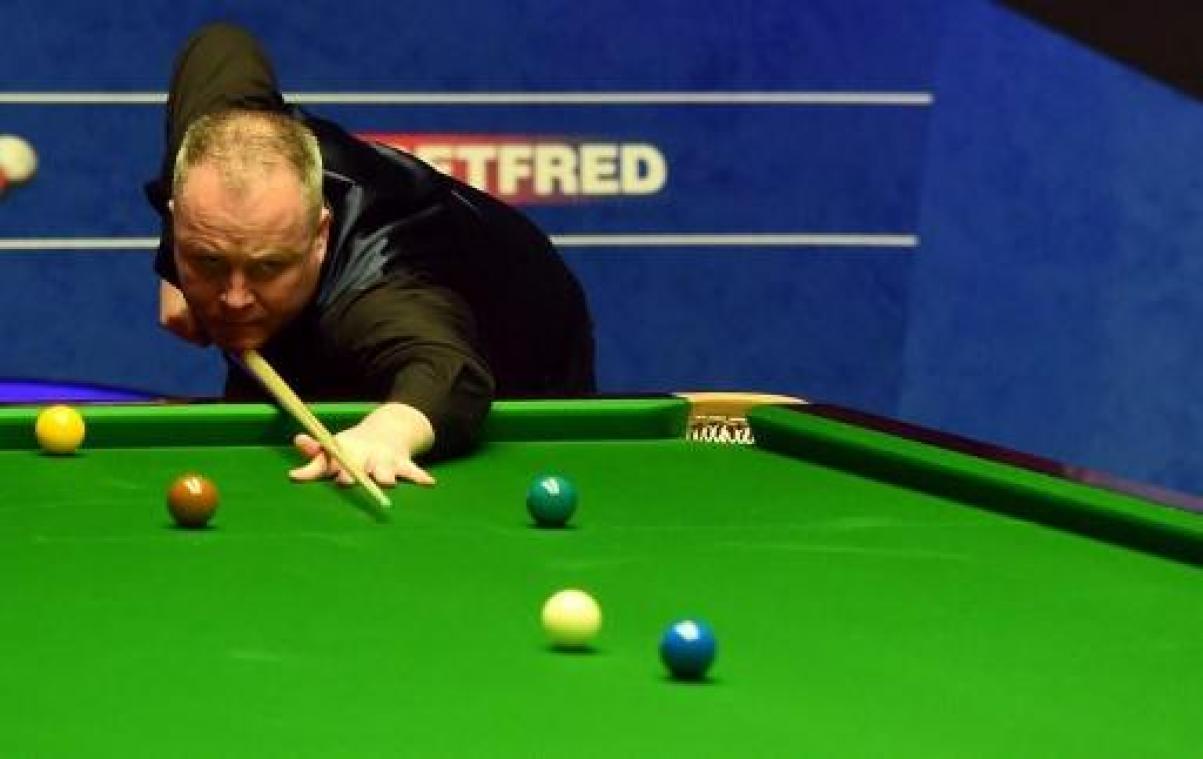 WK snooker - John Higgins zet jacht op vijfde wereldtitel voort