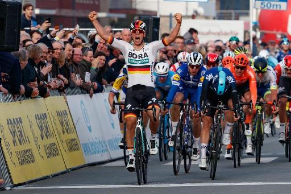 Pascal Ackermann blijft John Degenkolb en Alexander Kristoff voor in massasprint