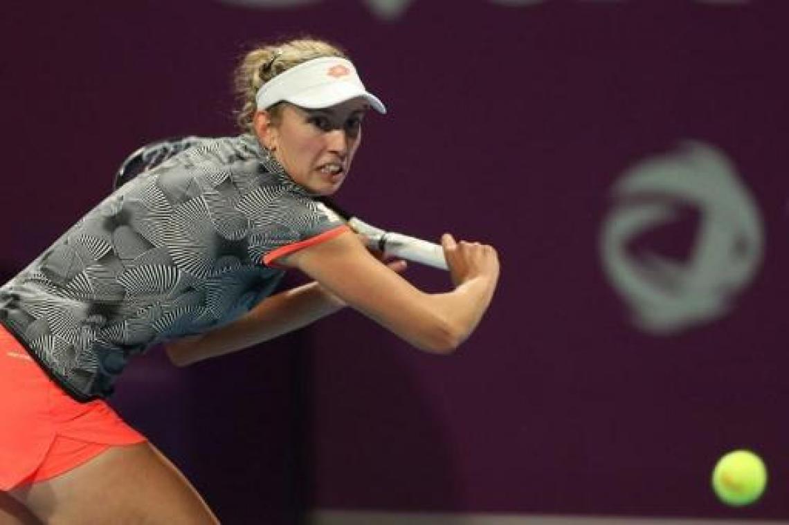 WTA Rabat - Ook Elise Mertens plaatst zich voor kwartfinales