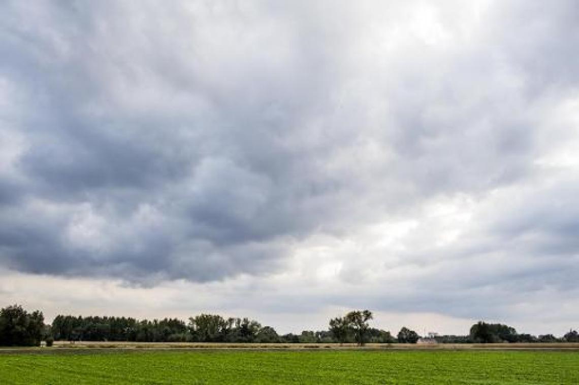 Bewolkte dag met kans op buien