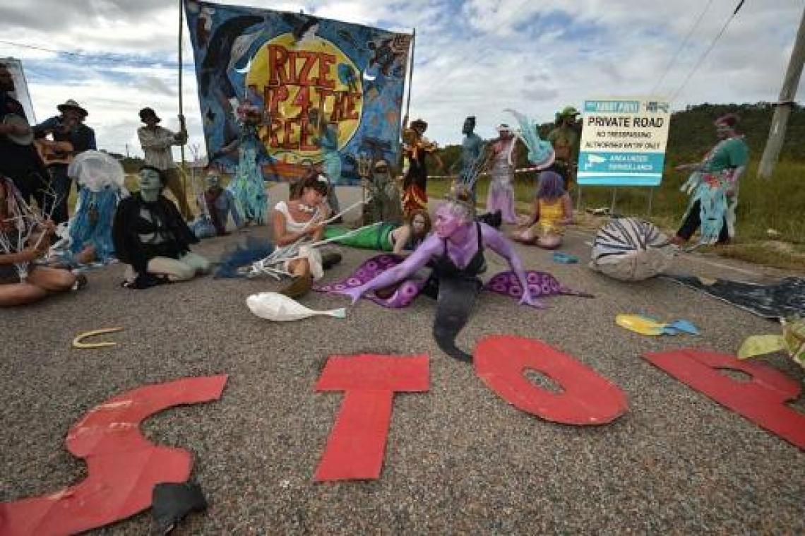 Australische scholieren protesteren voor het klimaat