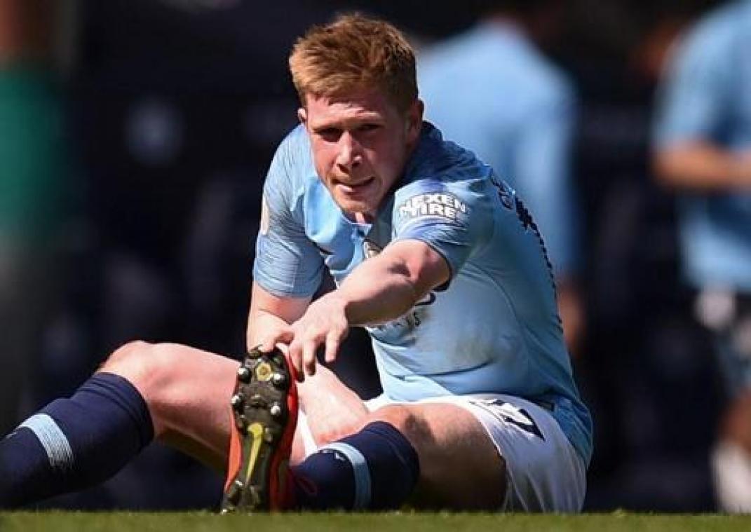 De Bruyne (Manchester City) blijft out