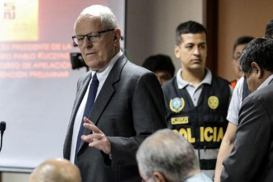 Peruaanse ex-president Kuczinsky onder huisarrest geplaatst