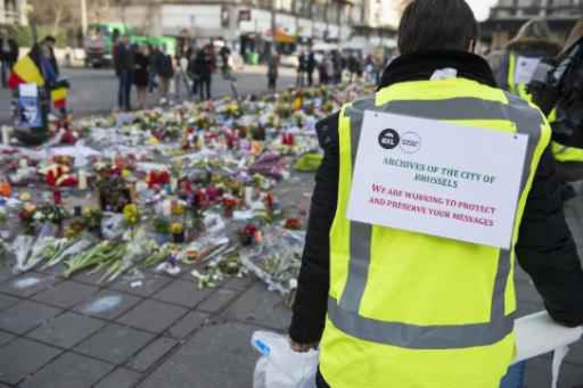 Stad Brussel verzamelde al ruim 1.000 boodschappen op Beursplein