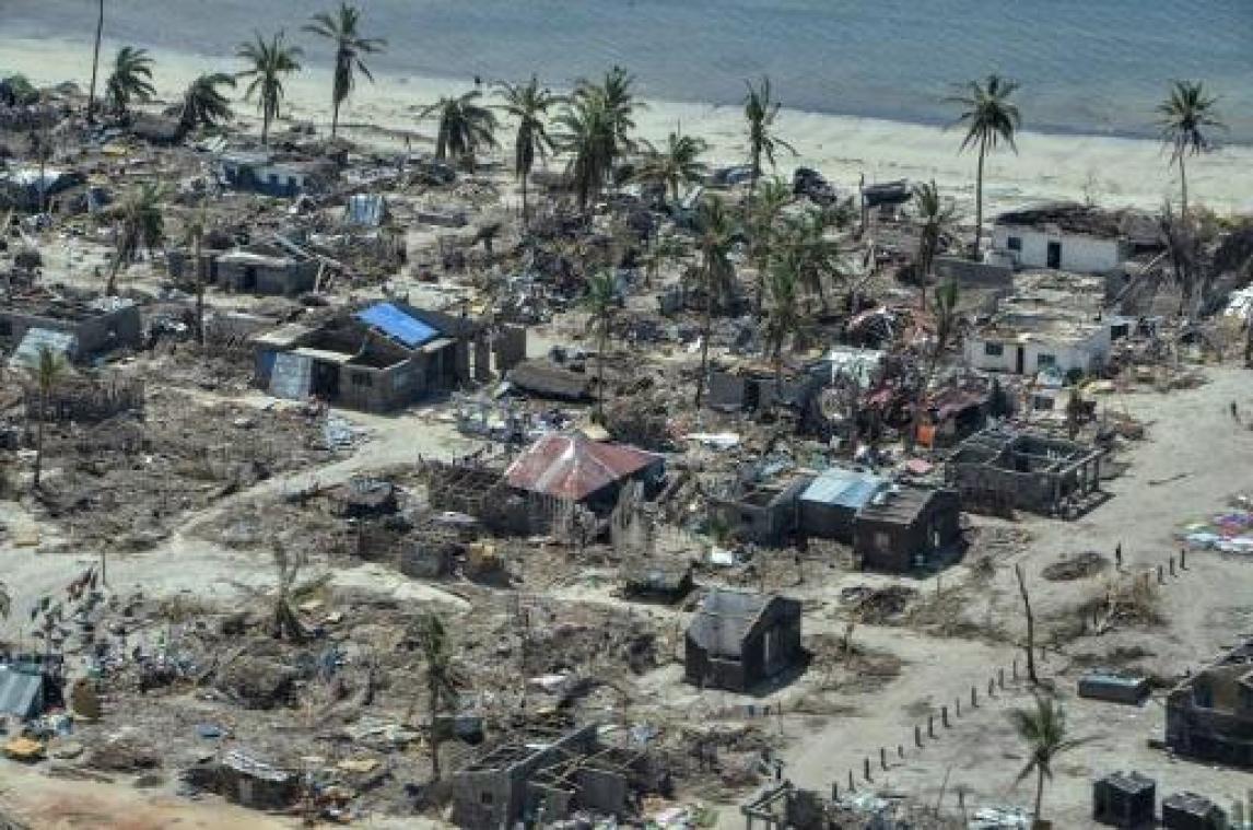 Zowat 21.000 ontheemden door cycloon Kenneth in Mozambique