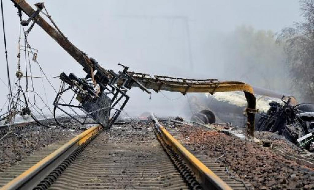 Wetteren legt bloemenkrans op zesde herdenking treinramp 2013