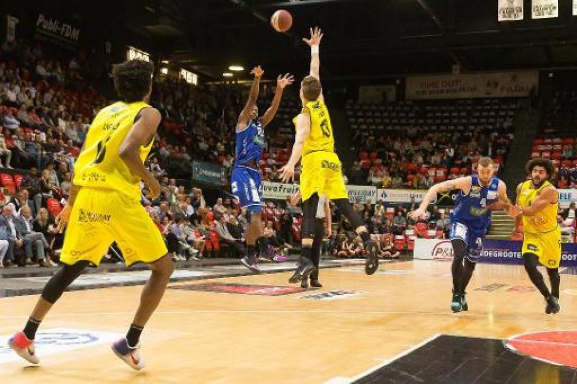 EuroMillions Basket League - Oostende loopt tegen nederlaag aan bij Limburg United