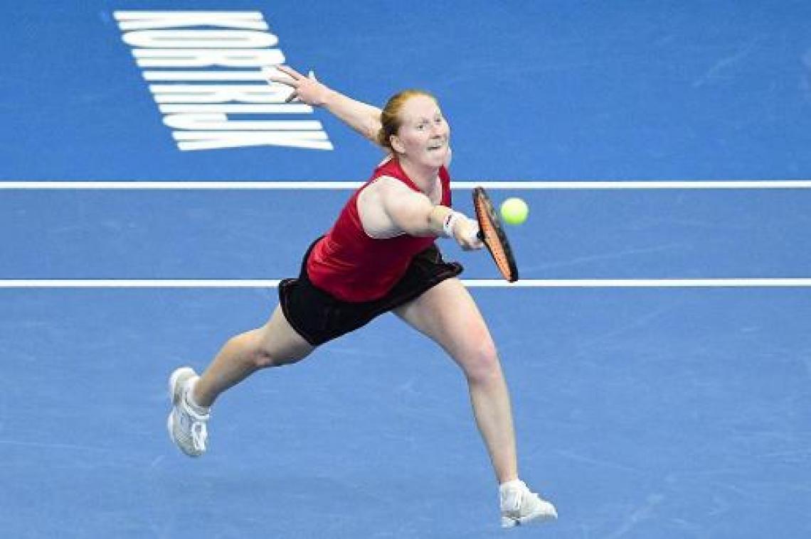 Alison Van Uytvanck gaat er meteen uit in Madrid
