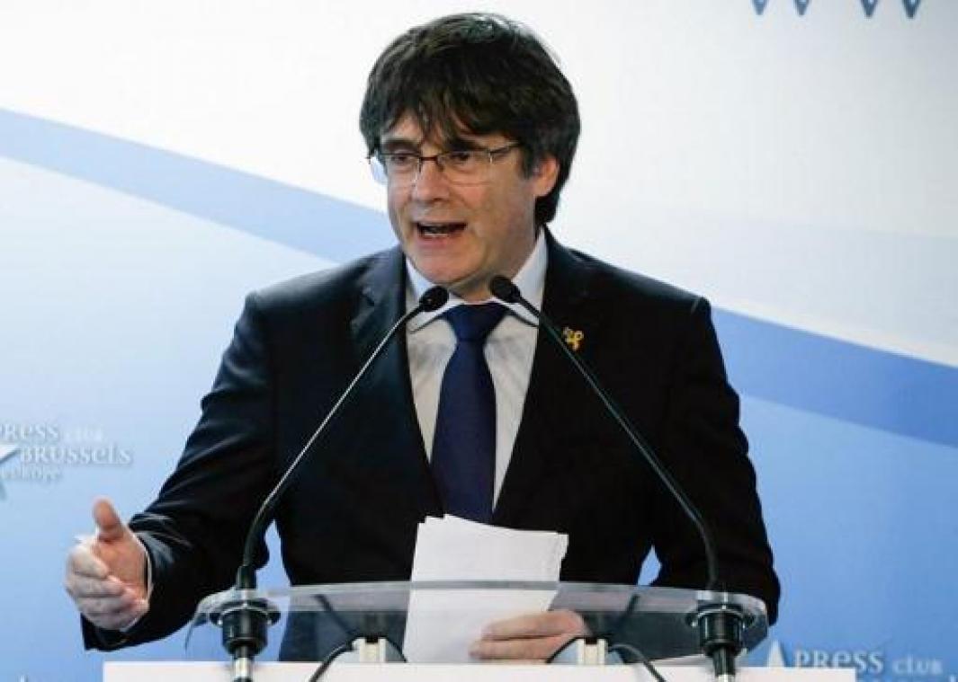 Crisis Catalonië - Puigdemont mag aan Europese verkiezingen deelnemen