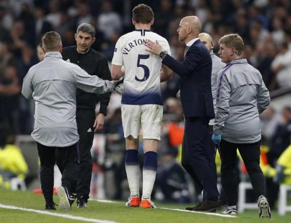Jan Vertonghen staat na zware botsing weer op trainingsveld
