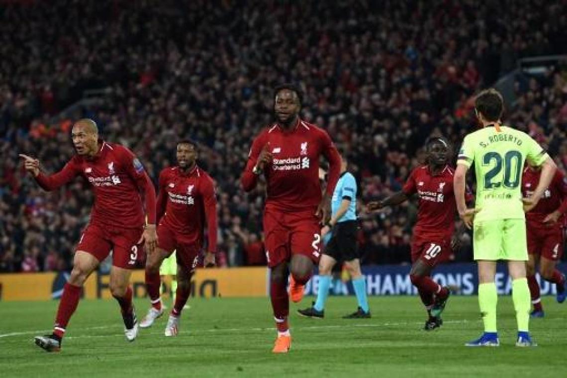 Belgen in het buitenland - "Dit is echt onbeschrijfelijk", zegt matchwinnaar Origi na stuntzege tegen Barcelona