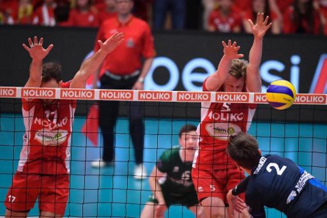 Euromillions Volley League - Maaseik staat op een zege van titelverlenging
