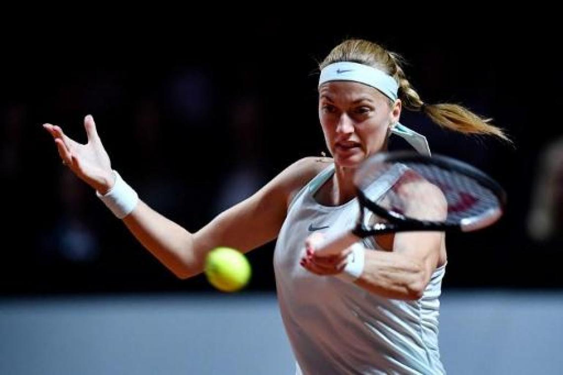 WTA Madrid - Titelverdedigster Kvitova zit bij laatste acht