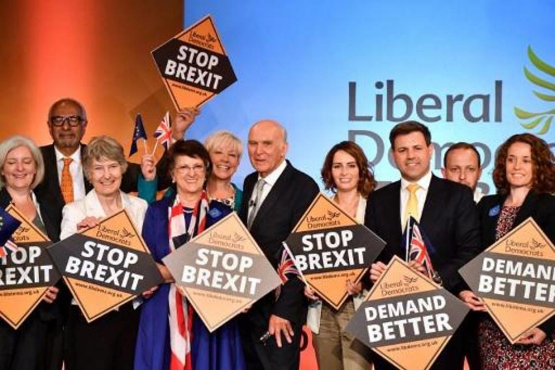 Britse Liberal Democrats met opmerkelijke slogan naar Europese stembusslag