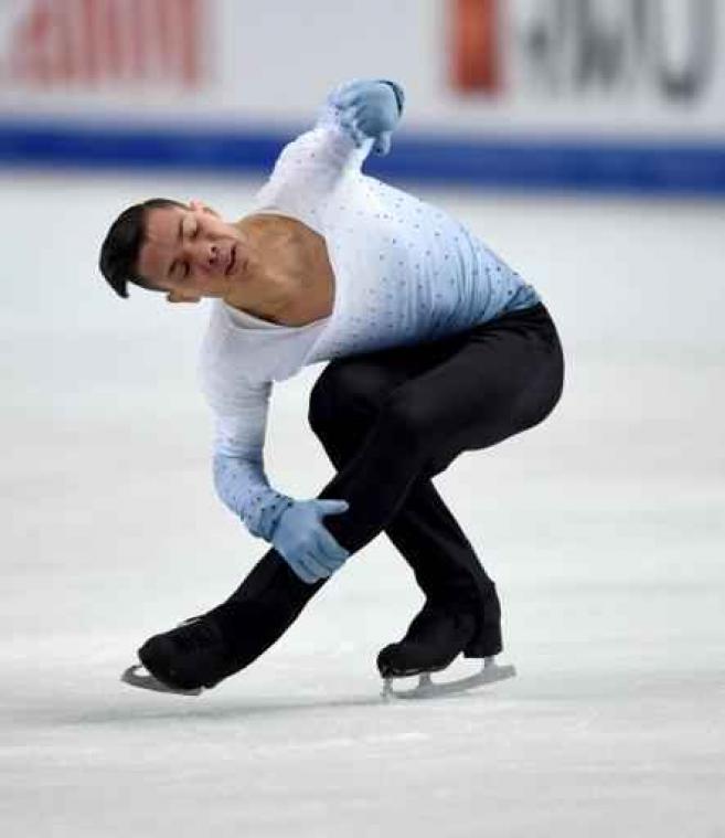 WK kunstschaatsen - Jorik Hendrickx wordt zestiende, Spanjaard Fernandez verlengt titel