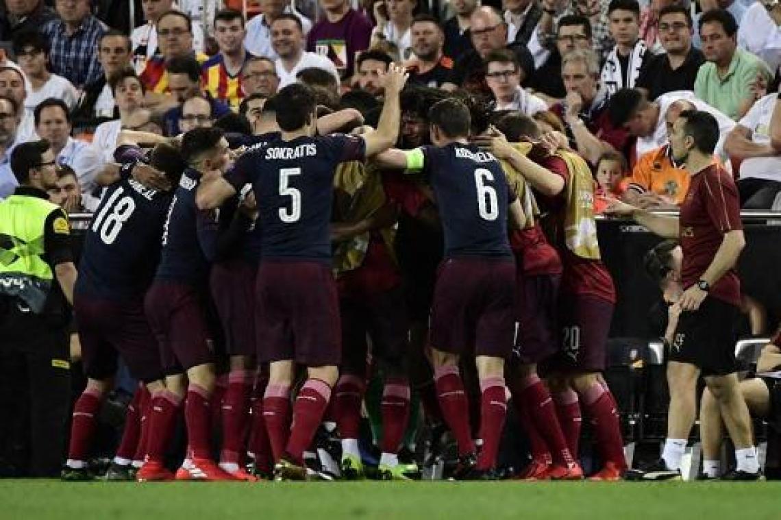 Europa League - Arsenal pakt eerste finaleticket