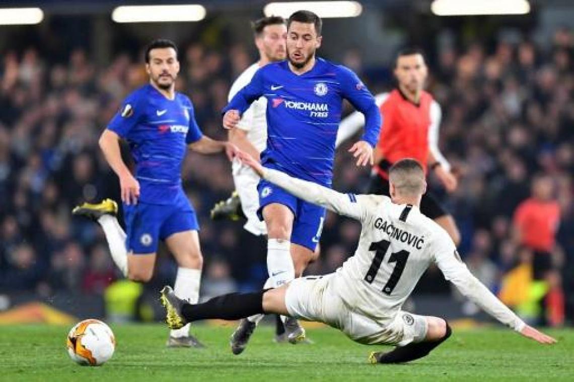 Europa League - Chelsea zorgt voor Engelse finale, Hazard scoort beslissende penalty