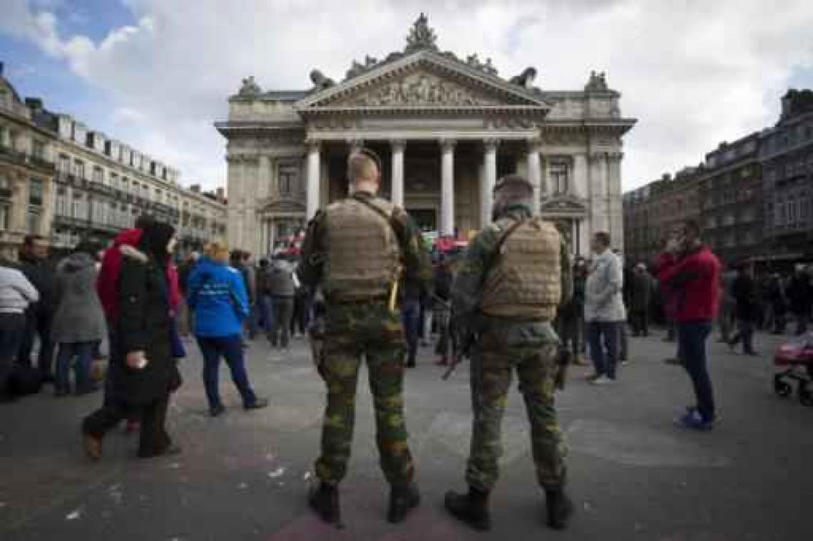 Politie arresteert antiracisme-betogers aan Brusselse Beurs