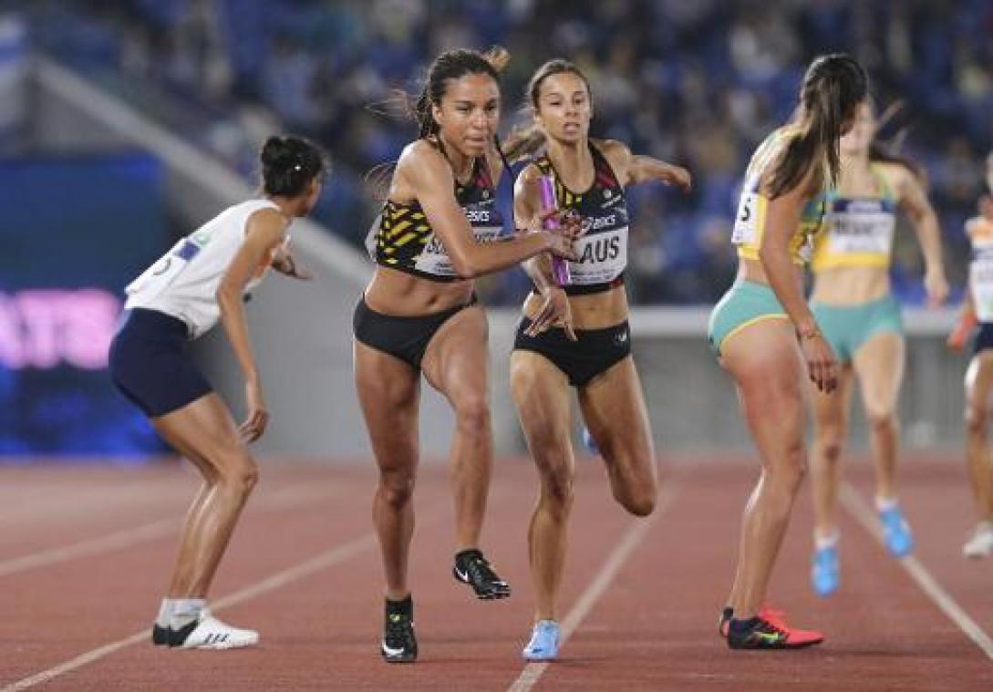 Belgian Cheetahs lopen in B-finale World Relays naar tweede stek en pakken WK-ticket