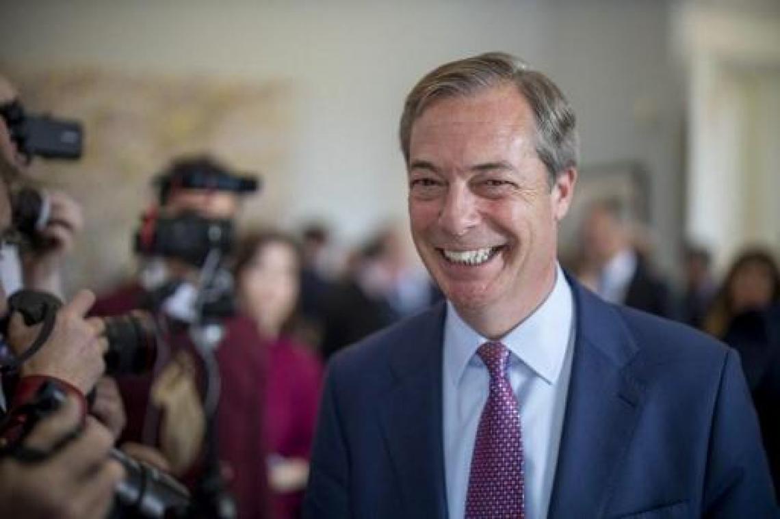 Brexit-partij van Farage in de peilingen groter dan Conservatieven en Labour samen