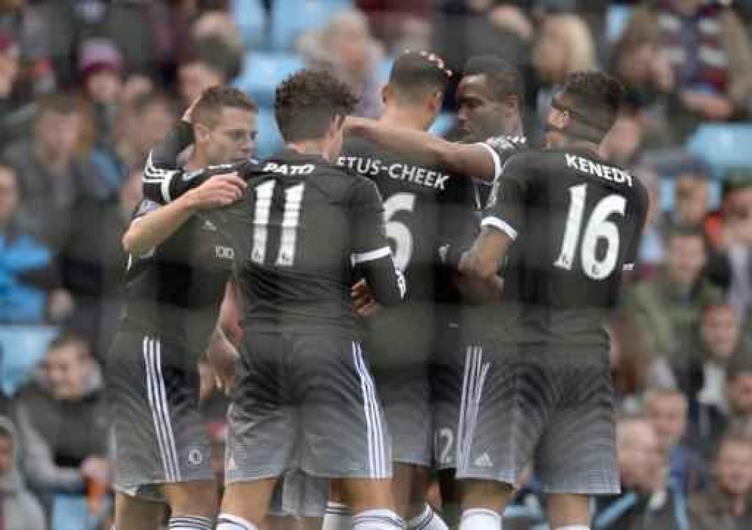 Courtois pakt met Chelsea drie punten bij hekkensluiter Aston Villa
