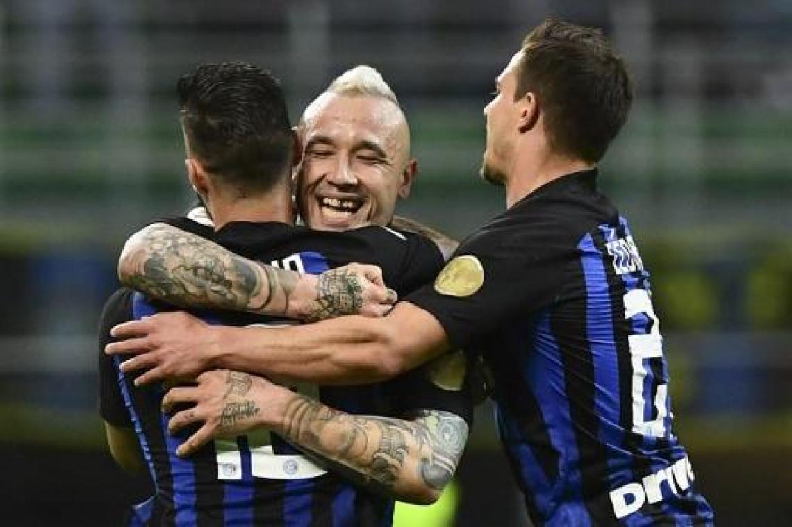 Belgen in het buitenland - Inter en Nainggolan dicht bij Champions League na thuiszege tegen Chievo
