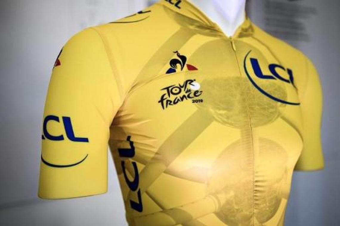 Twintig verschillende gele truien in 106e editie van Tour de France