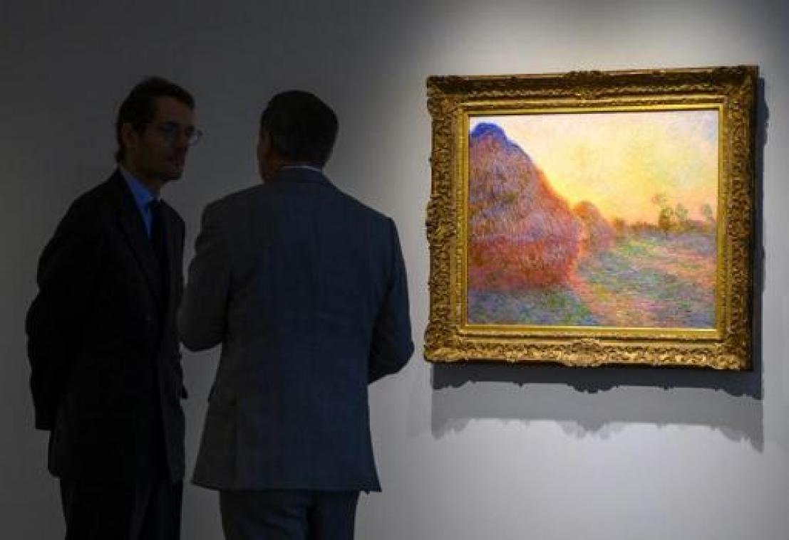 Schilderij van Monet verkocht voor recordbedrag van 110,7 miljoen dollar