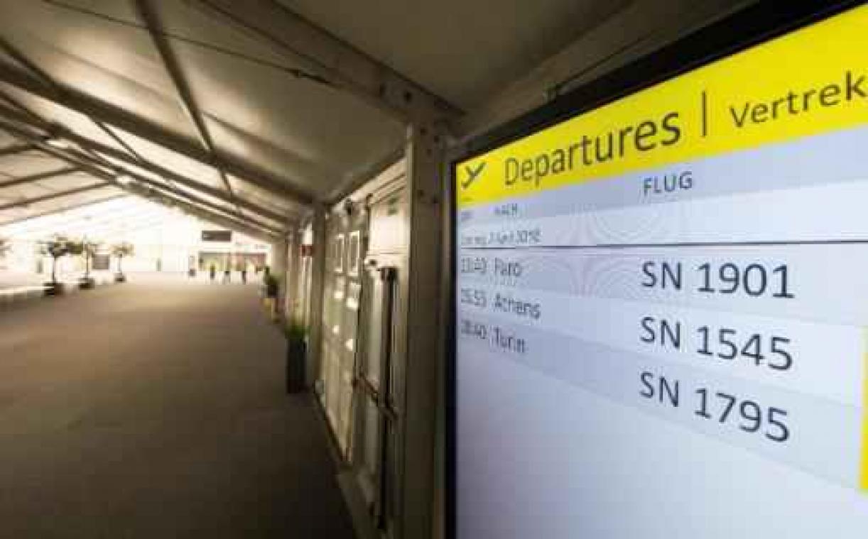 Eerste passagiersvlucht vertrokken op Brussels Airport sinds aanslagen
