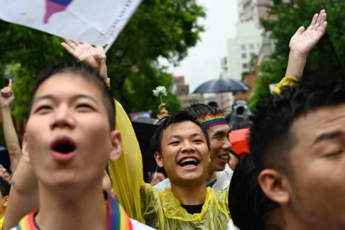 Taiwan legaliseert als eerste Aziatisch land het homohuwelijk