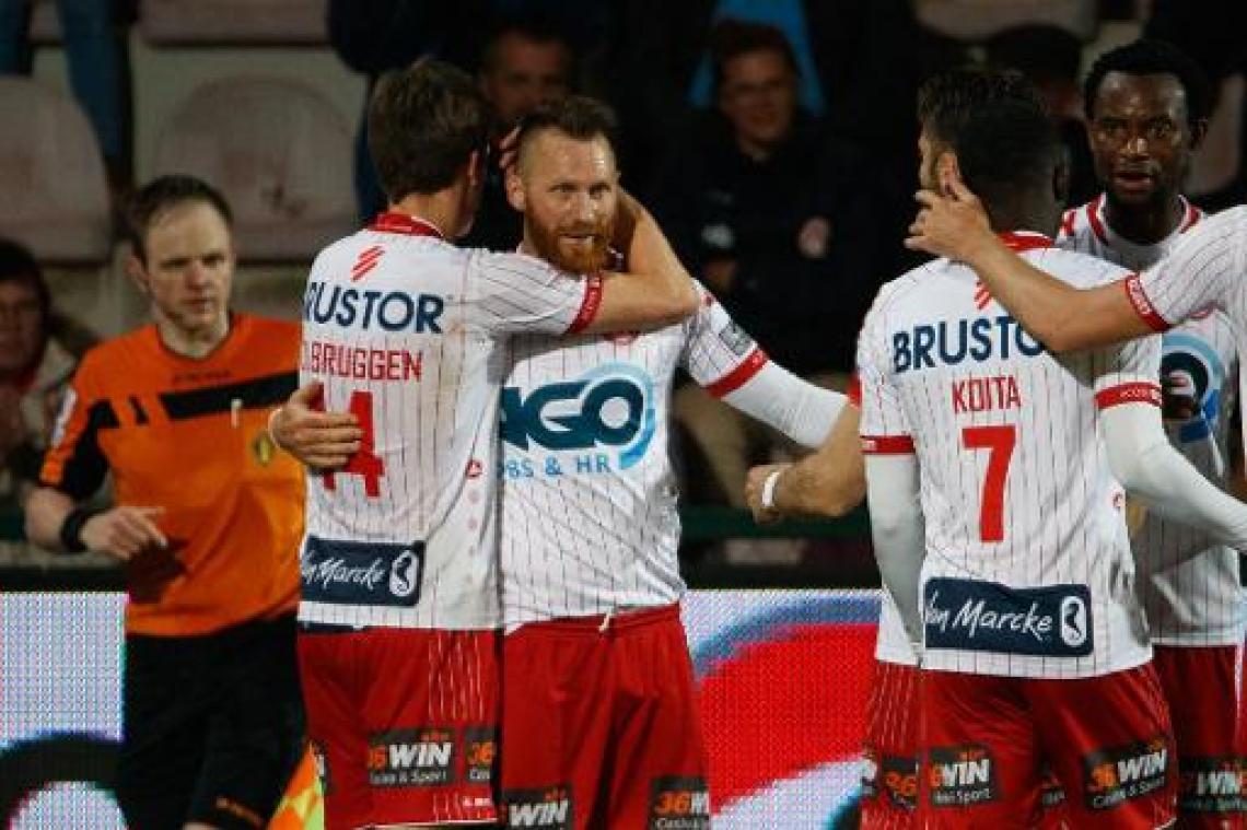 Jupiler Pro League - Kortrijk sluit groepsfase af in stijl
