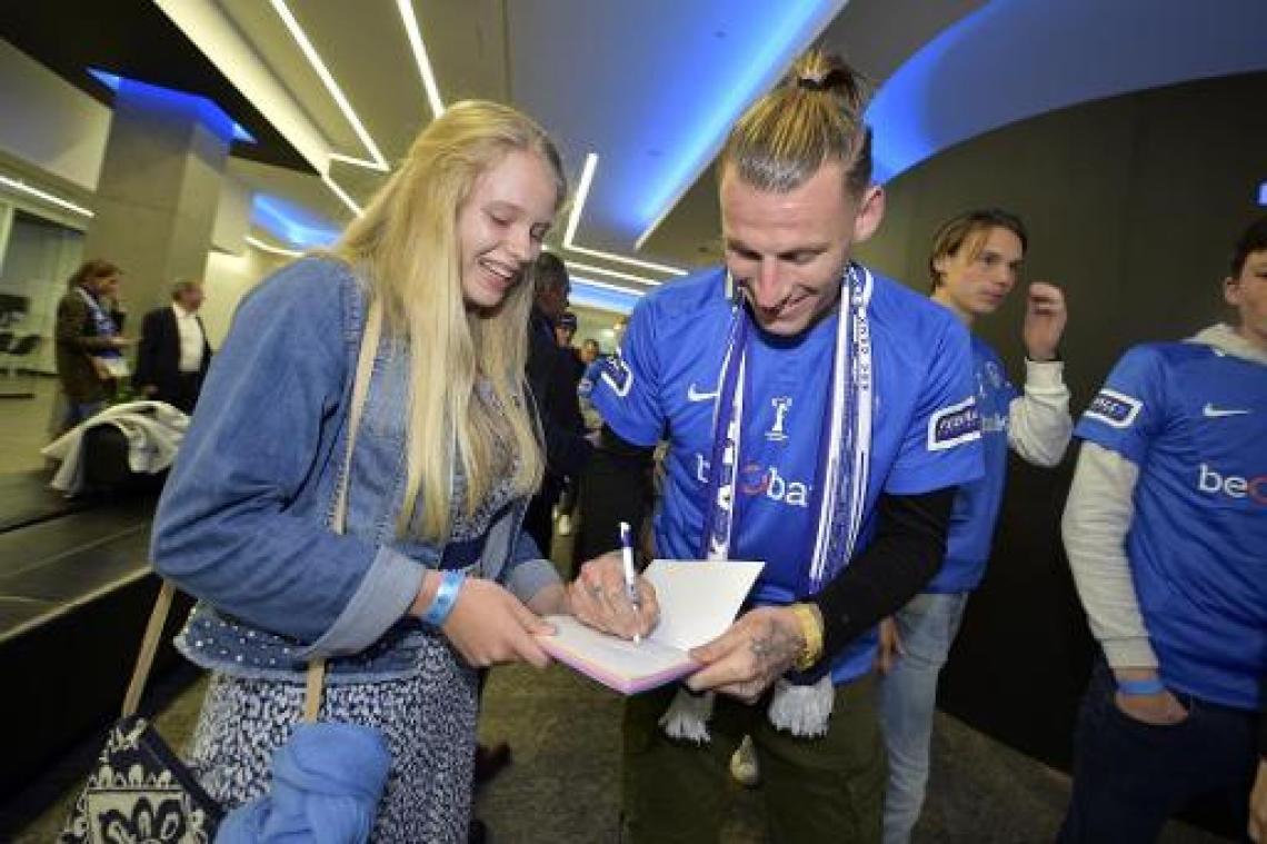 Jupiler Pro League - Genks feest verhuist van Stadsplein naar Limburghal