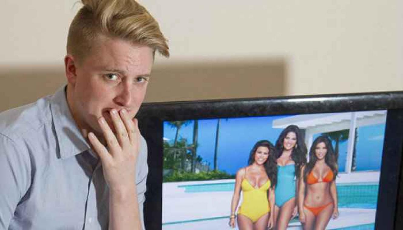 Deze man heeft een fobie voor Kim Kardashian
