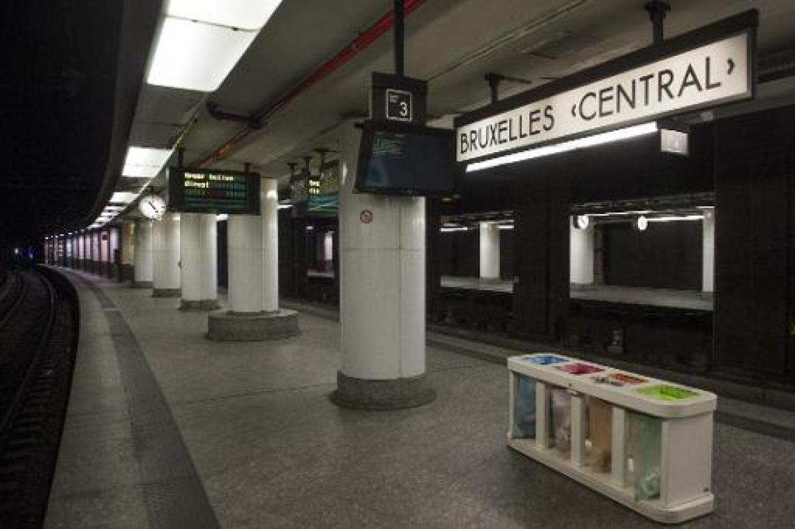 Station Brussel-Centraal wordt ontruimd wegens brand