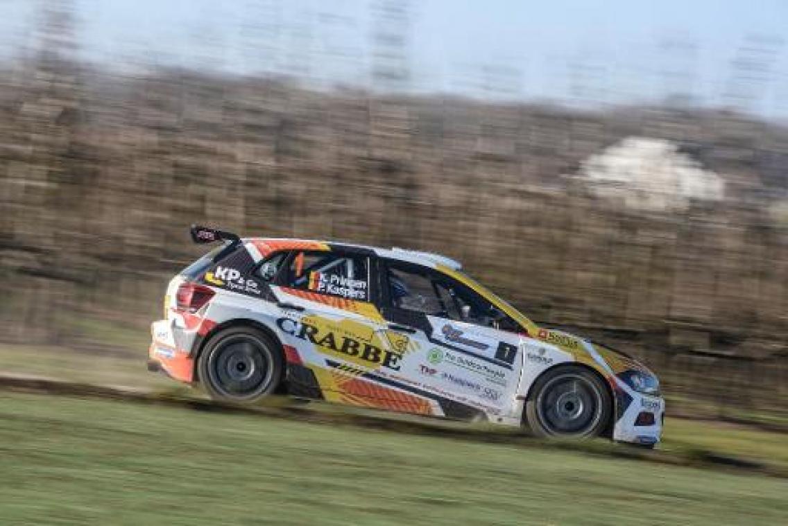 BK rally - Kris Princen pakt in Bocholt derde seizoenszege