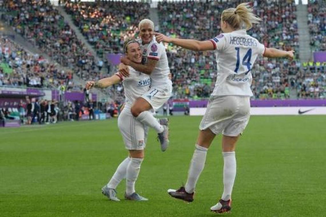 Champions League (v) - Hegerberg schenkt Lyon 4e opeenvolgende Champions League overwinning
