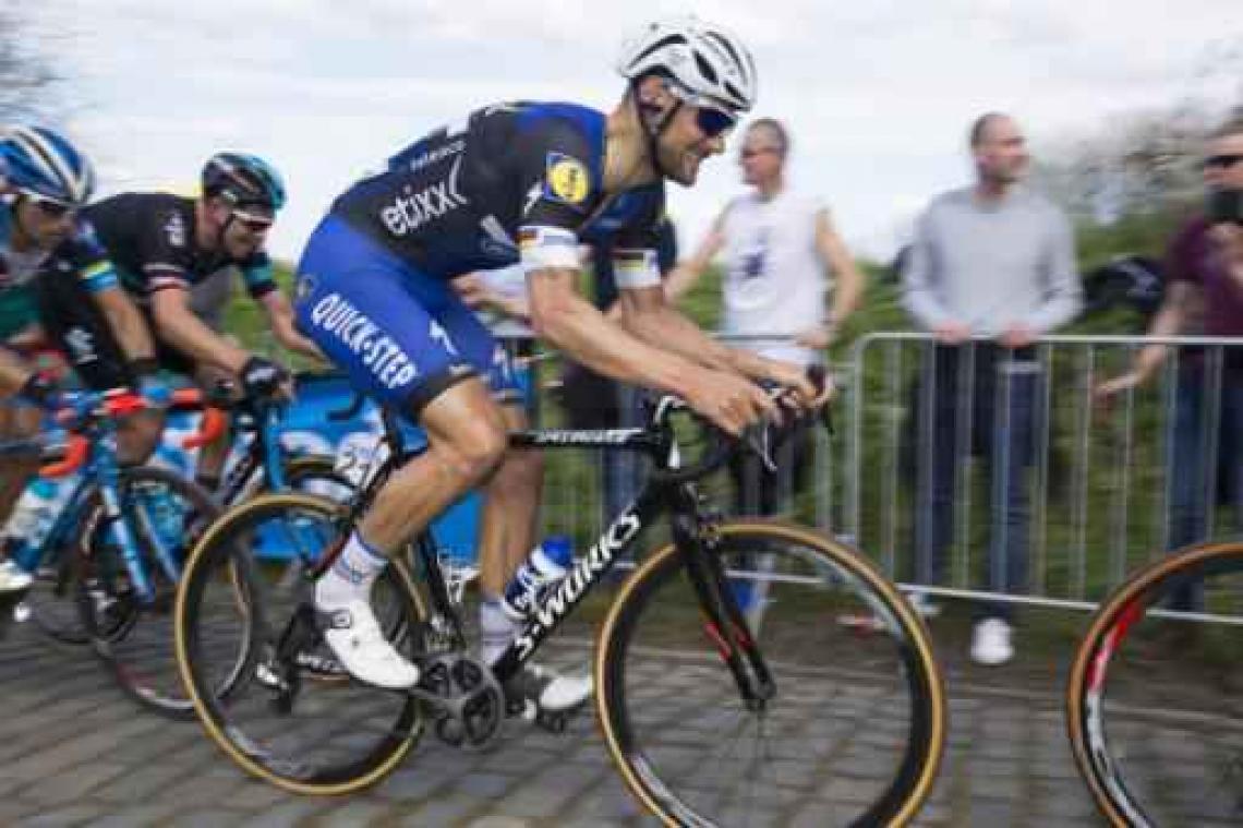 Ronde van Vlaanderen - Tom Boonen ondervond hinder na valpartij