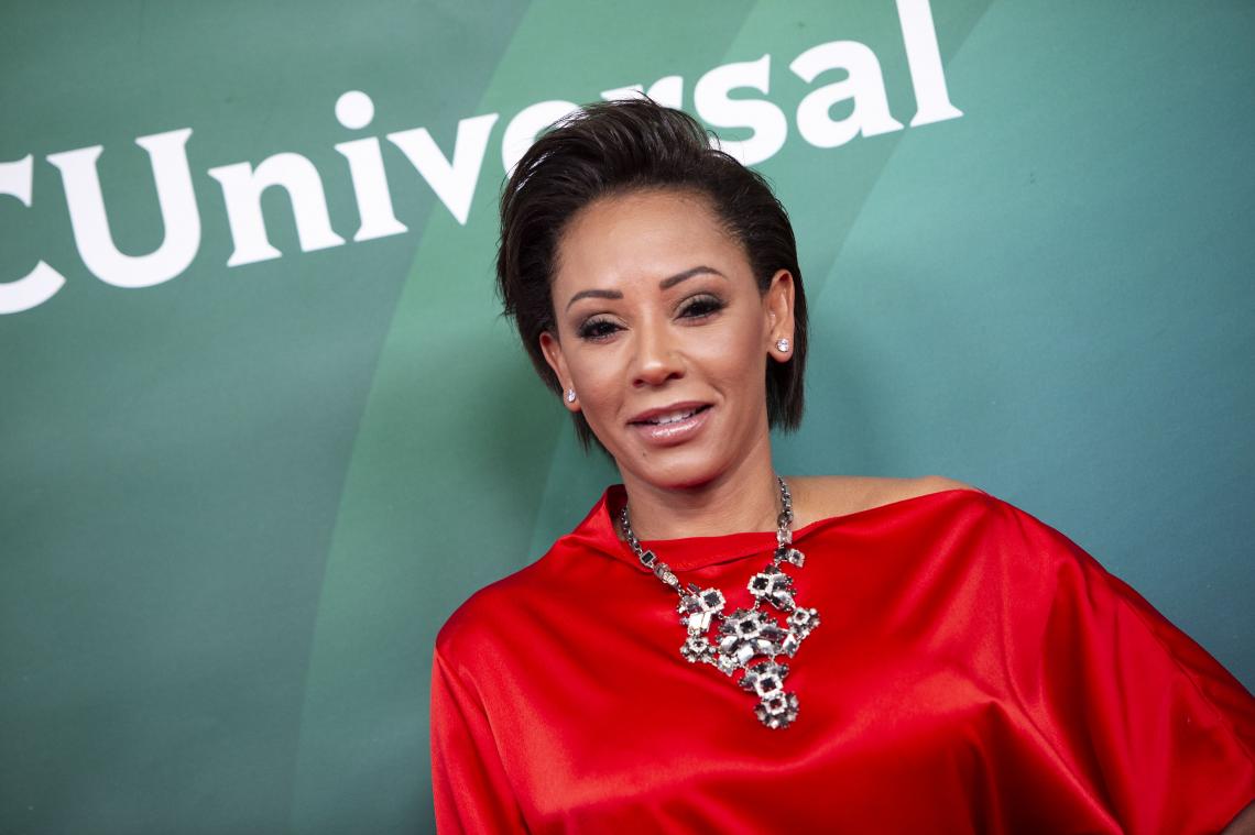 Mel B met spoed opgenomen in het ziekenhuis
