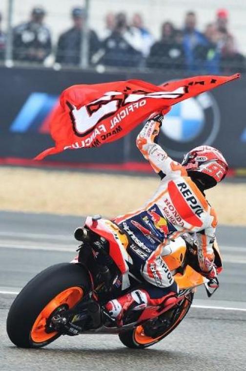Marc Marquez pakt de zege
