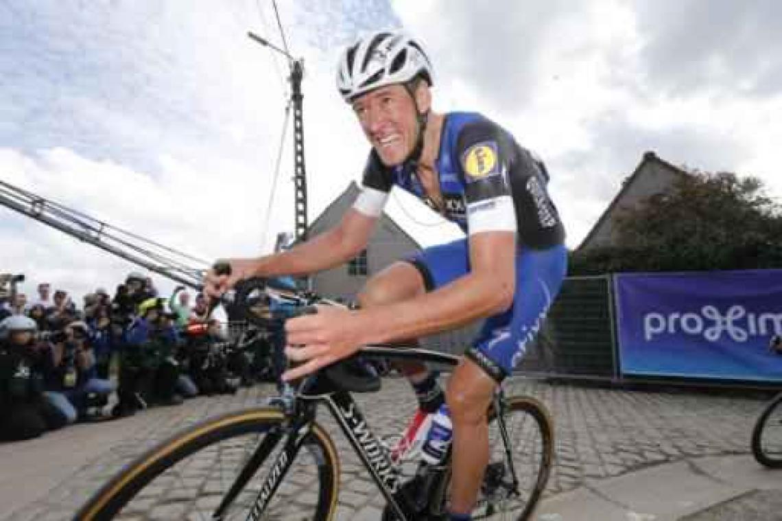 Ronde van Vlaanderen - Stijn Vandenbergh kreeg in slotkilometers af te rekenen met krampen