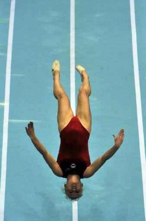 EK trampoline & tumbling - Belgische tumblingjunioren Anne Leemans en Evi Milh veroveren goud en brons