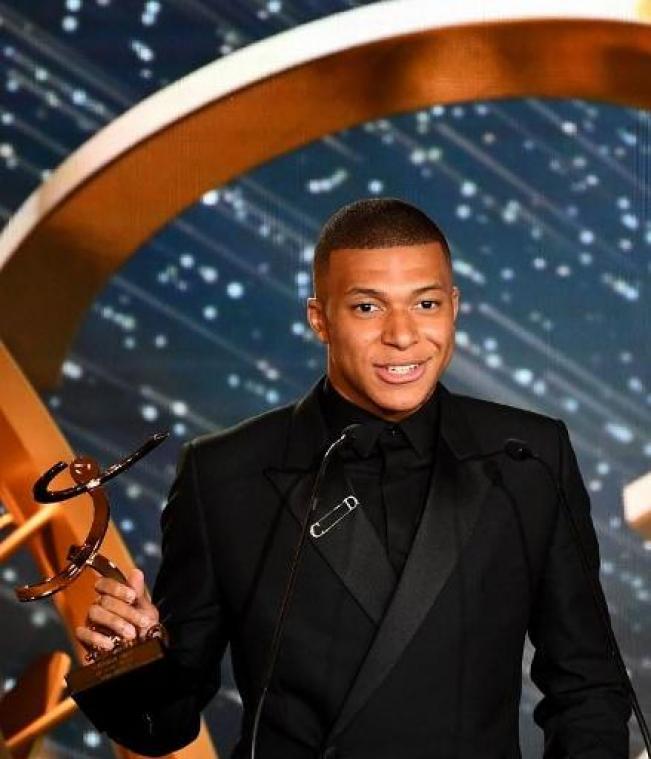 Ligue 1 - Kylian Mbappé (PSG) wordt verkozen tot Speler van het Jaar