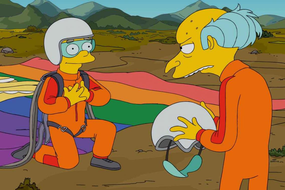 Daarom kwam Smithers uit de kast